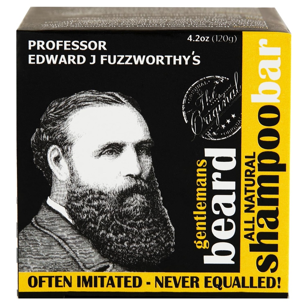 פרופ' Fuzzworthy's Beard SHAMPOO עם כל שמן טבעי מטסמניה אוסטרליה - 120gm