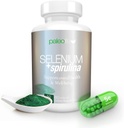 Boost Concentration, Memory and Energy with Premium Selenium + Spirulina - Premium Antioxidant תוסף עבור תפקוד המוח - 60 יום אספקה (60 קפסולות) - (1-Pack)