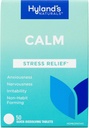 טבליות Calm של Hyland, תוספי מזון מתח, הקלה טבעית של Anxiousness, עצבנות, ו Irritability, 50 Count (Pack of 1, 50 Count Total)