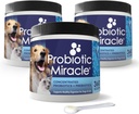 NUSENTIA Probiotic Miracle for Dogs and Cats (3 Bundle) Save $13. ביטול שלשולים, Constipation, Red Stool, Yeast ועוד. מיוצר בארה"ב. GMP מוסמך