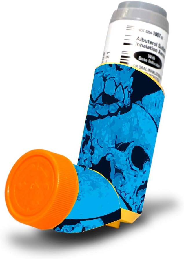MightySkins Skin for Proventil HFA Asthma Inhaler - קריקטורה מאניה | Protective, Durable, ייחודי Vinyl Decal העטיפה | Easy to Apply, Remove, and Change Styles | Made in the USA