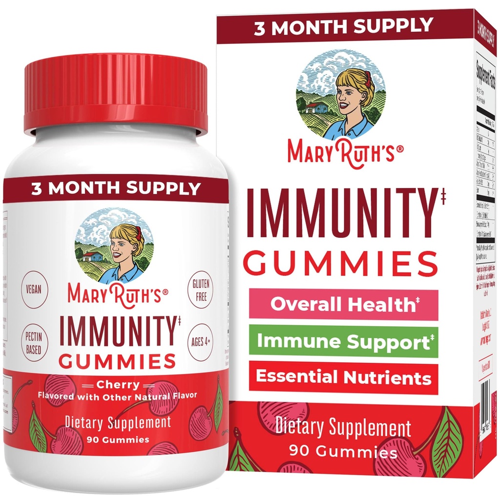 5-1 Immunity Gummies with Elderberry for Kids & Adults