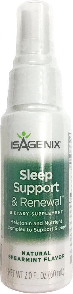 Isagenix Sleep Support & חידוש - Natural Spearmint Flavor