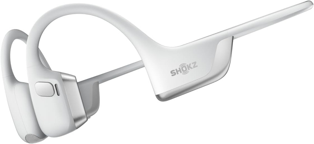 SHOKZ New Open Run Pro 2-Bone Conducting Headphones, Open-Ear Bluetooth Wireless Sport אוזניות לריצה, Workouts-Sweat Resistant, Secureable Fit-Deep Bass, Smart Mic,Reflective Strip
