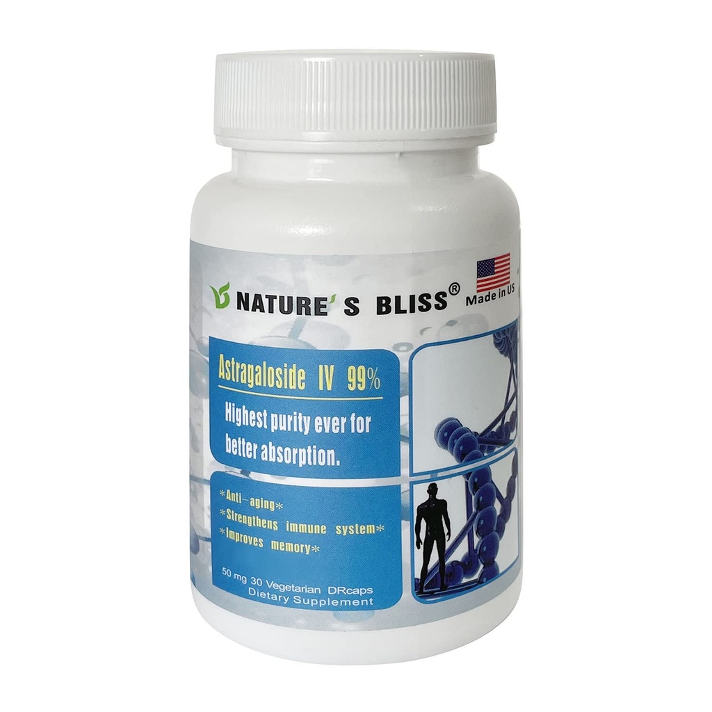 חסרונות הטבע Stomach Acid Protected & Super-Absorption Astragalus Root Extracte Astragaloside 99%, המיוצר בארה"ב, 50 מ"ג, 30caps (50 מ"ג X 30caps)