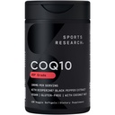 מחקר ספורט CoQ10 (100 מ"ג) משופר W/Coconut Oil & Bioperine (Black Pepper) עבור Better Absorption