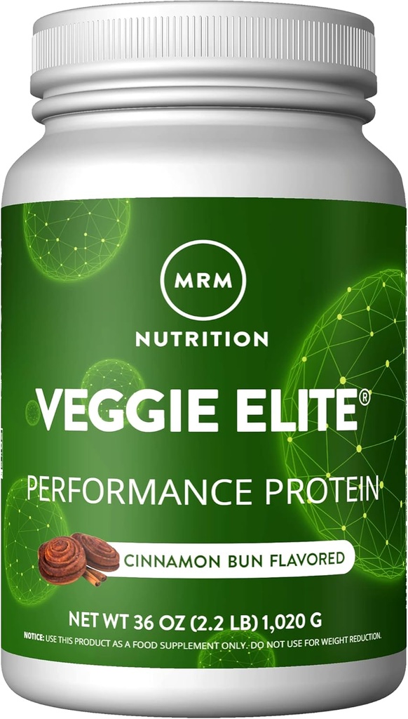 MRM Nutrition Veggie Elite Performanceחלבון | סינמון Bun Flavored