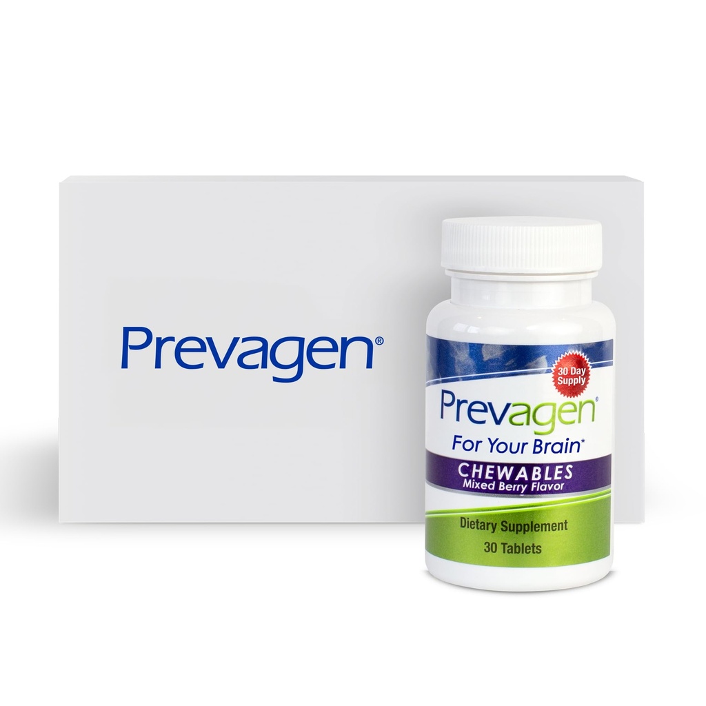 Provagen קבוע כוח מעורב ברי צ'ואנס - 30 טבליות (1 חודש אספקה) | פורמולה למוח שלך | 10 מ"ג של Apoaequorin Plus ויטמין D3