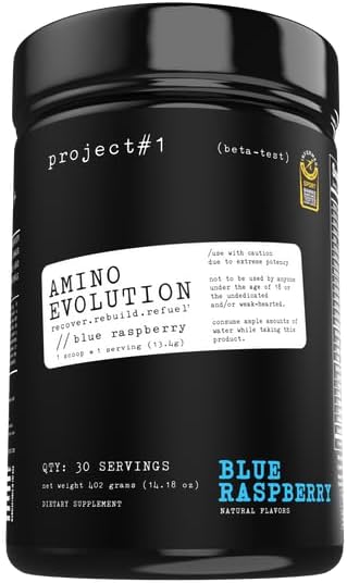 פרויקט #1 AminoEVolution: תמיכת שרירים ושיקום | BCAA's, EAA's, Electrolytes אבקה