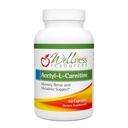 משאבי בריאות Acetyl-L-Carnitine (ALC) לזיכרון, עצבים (500 מ"ג, 90 קפסולות)