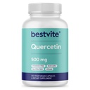 BestVITE Quercetin 500 מ"ג (120 קפסולות צמחוניות) - No Stearates - No Silicon Dioxide - טבעוני - Non GMO - Gluten Freeten