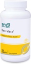 Klaire Labs SFI Health Serralase - Vegetarian Proteolytic Enzyme Band with Serratia Peptidase & Bromelain for Digest, שמקורו Papaya & Pineapple, Hypoallergenic (180 טבליות מחוברות)