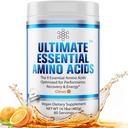 100% חיוני Amino Acids אבקה (Citrus Flavor, 60 (5g) משרתים) BCAA Plus L-Lysine, L-Threonine, L-Phenylalanine, L-Methionine, L-Histidine & L-Tryptophanal Nutritional Nutritional תוספי תזונה