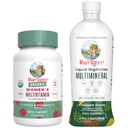 Multivitamin Gummies for Women (Cherry & Raspberry) & Liquid Nighttime Multimineral (Pineapple)