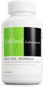 DaVinci Labs Spectra Woman - תוספת תזונתית לתמיכה בבריאות העצם וצרכי נשים - עם ויטמינים, מינרלים, Calcium, Beta Carotene, L-Cysteine, Grape Seed Extractd Extract, ועוד - 240 טבליות