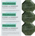 Dermabon 2% Coal Tar Psoriasis Body Wash & Eczema Bar Soap (3 Pack)