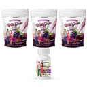 BariatricPal 90-Day Bariatric ויטמין Bundle (Multivitamin One 1 ליום! קפסולה עם 45 מ"ג ברזל ו Calcium Citrate Soft Chews 500 מ"ג עם Probiotics - Wild Grape)