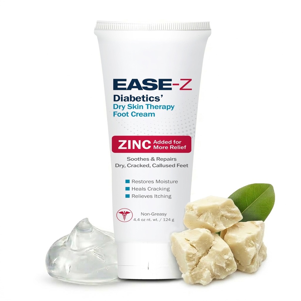 קרם רגליים סוכרת קלינית פרובנס Ingredients ו ZINC Relieve יבש, קרקר, כפות רגליים וידיים. כאב ושרוף. Shea Butter לחות. מבצע מהיר, ארוך-סוף. 4.4 oz
