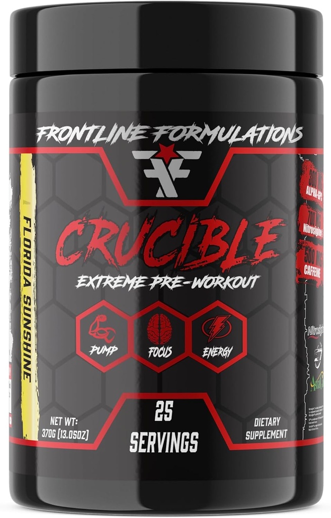 אבקת Pre-Workout, Explosive Workouts, לייזר פוקוס, גבוה Stim, פלאפר מדהים, ותיק בבעלות ומופעל (25 משרתים, פלורידה Sunshine)