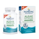 Nordic Naturals Algae אומגה - 90 Soft Gels - 715 מ"ג אומגה 3 - שמן Algae טבעוני מוסמך - מבוסס צמחים EPA & DHA - Heart, Eye, Immune & Brain Health - Non-GMO - 45 המשרתים