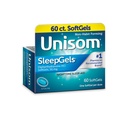 Unisom SleepGels, Diphenhydramine HCl 50 מ"ג, 60 הרוזן