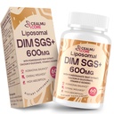 Liposomal DIM SGS תוסף הורמון עבור נשים וגברים, תוספי Estrogen Contains Sulforaphane Glucosinolate, ויטמין E, פרי Pomegranate - תמיכה Detox ואנטיoxidant (1 Pack)