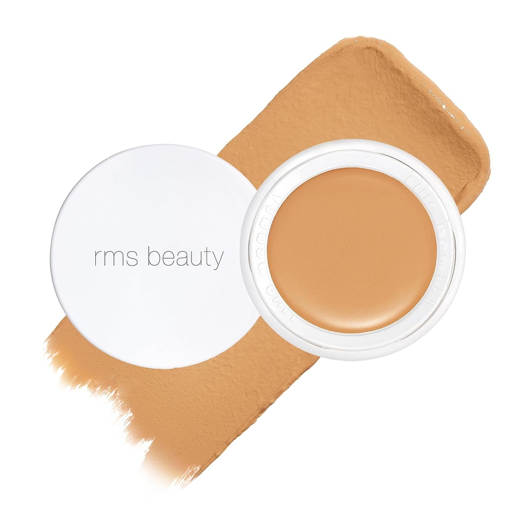 rms יופי UnCoverup Concealer Creamy Full-Coverage hydroting Concealer for Dark Circles, Blemishes, Long-Lasting Natural End, 6 מ"ל