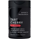 מחקר ספורט טאט צ'רי קפסולות - Made From Montmorency Tart Cherries - Non-GMO & Gluten Free - 60 Softgels
