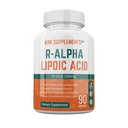 1 בקבוק R-ALA R-Alpha Lipoic Acid 200 מ"ג 90 קפסולות