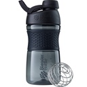 בלנדר בוטל SportMixer Shaker Bottle Perfect for Protein Shakes and Pre Workout, 20Ounce, Black Black