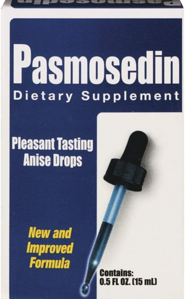 Pasmosedin Digestive Drops, Digestive Aid, מסייע עם Bloating & Gas 0.5 Fl Oz / Pack של 1