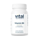 ויטמין B6 טבעוני Methylated B6 ויטמינים עבור מערכת העצבים, שריר, עצם בריאות* | ויטמין B6 עבור Menstrual Discomfort * | Gluten, Milk, Soy Free | 100 קפסולות