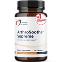 עיצובים לבריאות ArthroSoothe העליון - תוספת תמיכה משותפת למבוגרים עם Glucosamine Sulfate, Quercetin, גרין Lipped Mussel, MSM, סינית Skullcap + יותר - non-GMO (120 קפסולות)