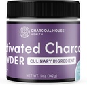ULTRA FINE קוקוס הפעיל אבקת Charcoal - קולינרית ויישומים קוסמטיים, Velvety Smooth Texture for Smoothies, Ice Creams, Pastries, Soaps, Ultra Fine for a Soft End, No Grit! - 5oz!