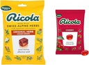 Ricola Original Natural Herb Cough Suppressant גרון טיפות, 45 טיפות, להילחם Coughs באופן טבעי, Soothes גרון, באופן טבעי הקלה סוופינג צ'רי טיפות, 45 ספירה
