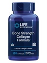 Life Extension Bone Power Collagen Formula, Calcium Collagen chelate, Calcium fructoborate, ויטמין D3, Magnesium Citrate, Silicon, Boron, Gluten-Free, non-GMO, 120 קפסולות