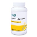 Klaire Labs SFI Health Acetyl-L-Carnitine 500 מ"ג - Hypoallergenic Acetyl L-Carnitine תוסף - מקדם בריאות קוגניטיבית, ייצור אנרגיה ותמיכה במוח (90 קפסולות)