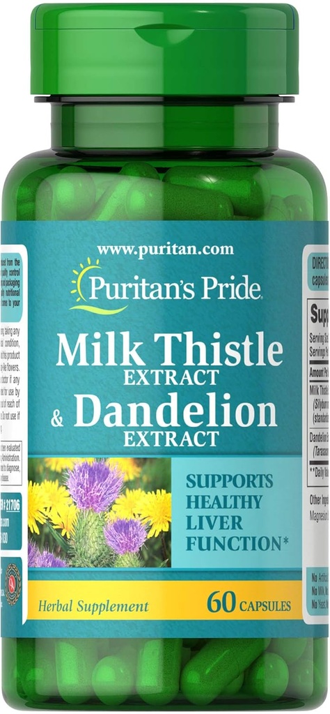 חלב הגאווה של Puritan & Dandelion לחלץ 60 הרוזן