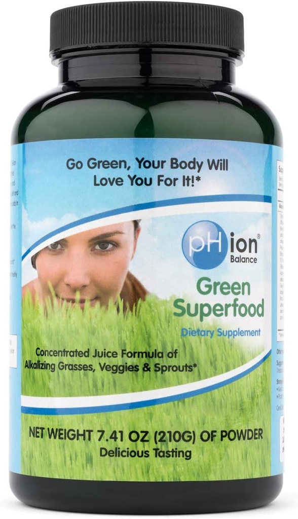 PHion Balance, Green Superfood, 210-Gram