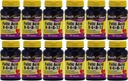 תוספי ויטמינים Folic Acid B-6 & B12 בריאות הלב פורמולה 90 טבליות עבור חבילת בקבוק של 12 1080 טבליות