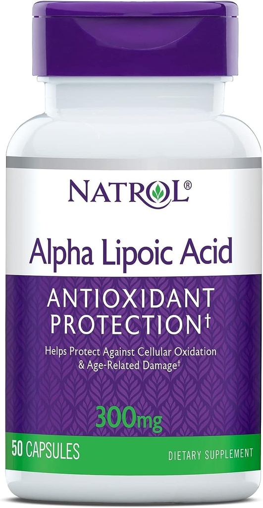 Natrol Alpha Lipoic Acid 300 מיליגרם