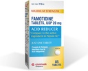 Glenmark כוח מקסימלי Fmotidine טבליות, 20 מ"ג, Acid מופחת עבור Heartburn הקלה, 85 הרוזן