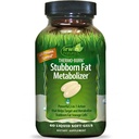 Irwin Naturals Thermo-Burn Stubborn Fat metabolizer - 60 נוזל Soft-Gels - משלבים תמצית תה ירוק (EGCG), MCT שמן וקפאין - 20 משרתים