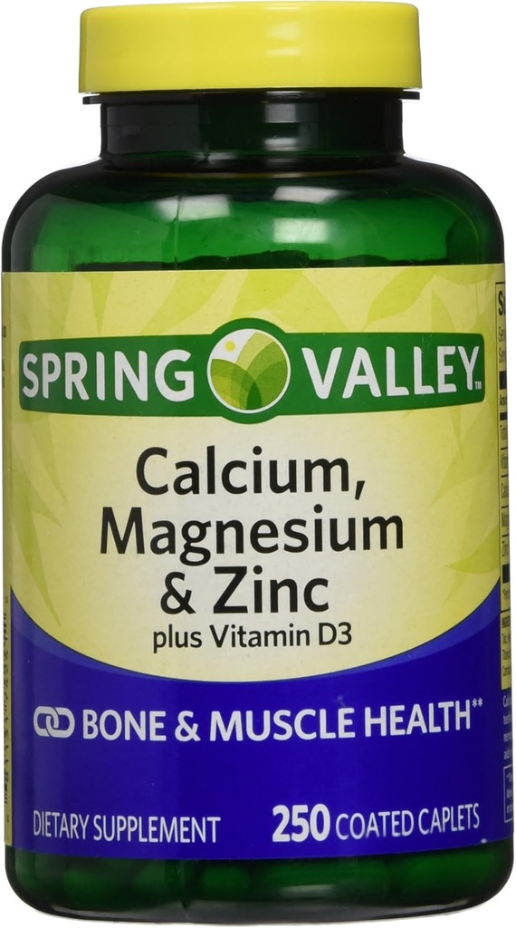 עמק האביב - Calcium Magnesium ו Zinc, 250 Caplets