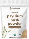 Micro Ingredients Organic Psyllium Husk אבקה, 2lbs (32oz) | Daily Soluble סיבים תוספי | India Origin | Natural Prebiotics & Probiotics | תמיכה בבריאות העיכול