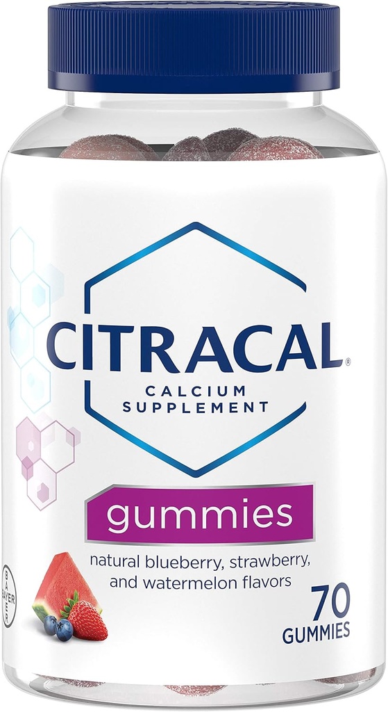 תוסף Citracal Calcium Gummies 70 ea (Pack של 5)
