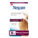 Nexcare Steri-Strip Wound Closure, Stripables Hold Small Wounds סגרה, גדול לאחר Sutures או Staples - 30 Wound Closures