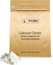 Pure Original Ingredients Calcium Citrate (4oz) Calcium תוסף, ללא תוספות או מילויים