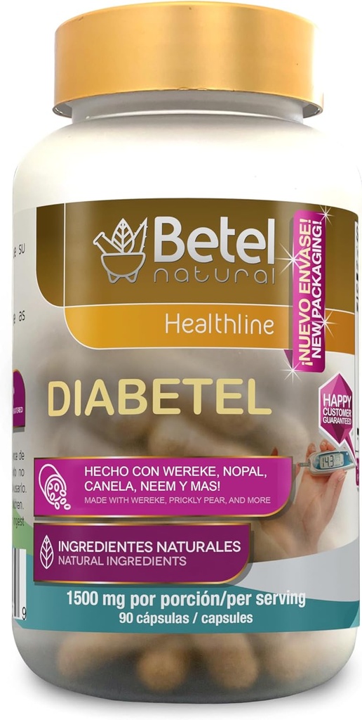 קפסולות Diabetel טבעי - soporte Natural para el Diabetel - 90 קפסולות