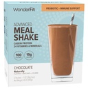 WonderFit By WonderSlim חלבונים Meal החלפת Shake, שוקולד, Probiotic & Immune Support, Gluten Free (5ct)